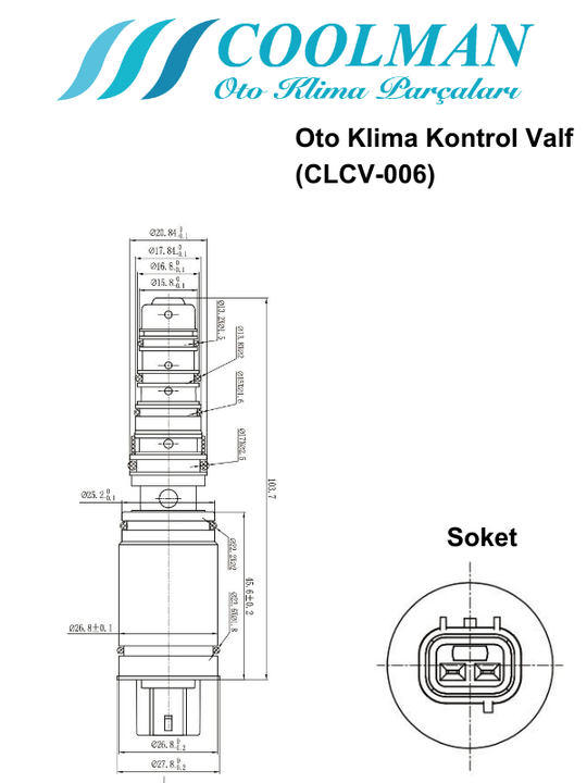 Kompresör Kontrol Valfi (CLCV-006)