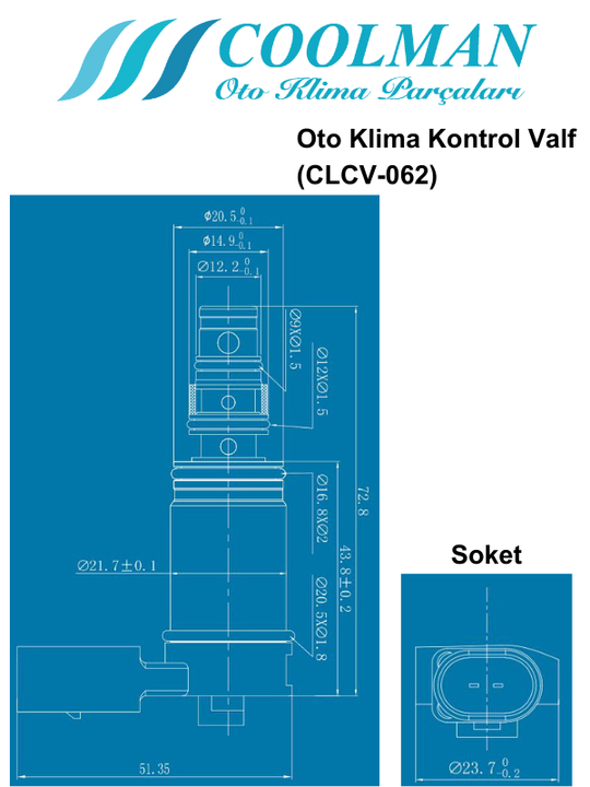 Kompresör Kontrol Valfi (CLCV-062)