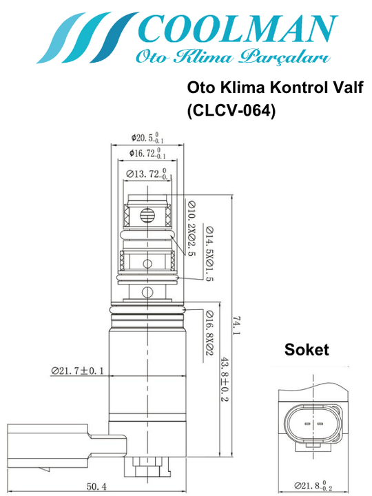 Kompresör Kontrol Valfi (CLCV-064)