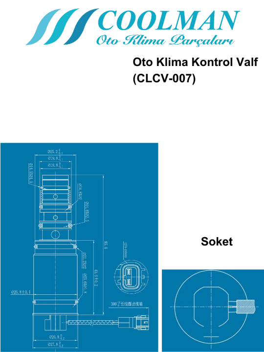 Kompresör Kontrol Valfi (CLCV-007)