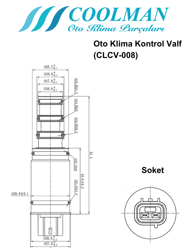 Kompresör Kontrol Valfi (CLCV-008)