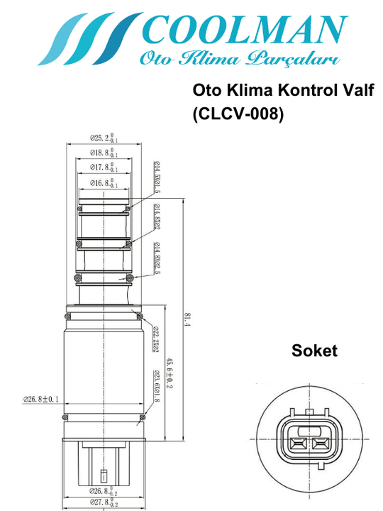 Kompresör Kontrol Valfi (CLCV-008)