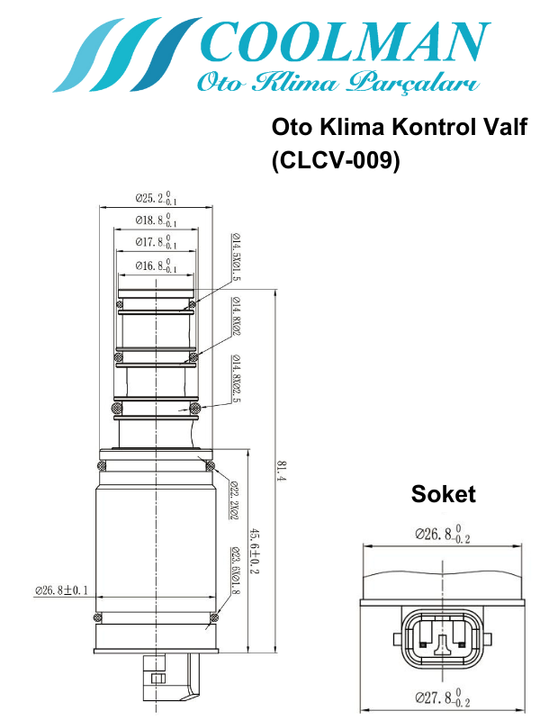Kompresör Kontrol Valfi (CLCV-009)