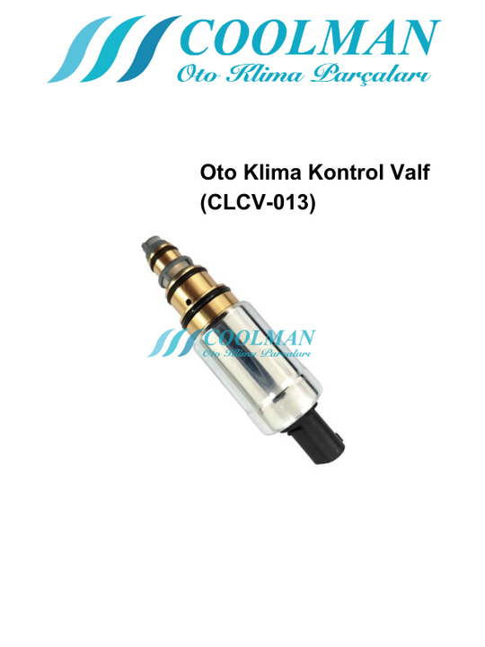 Kompresör Kontrol Valfi (CLCV-013)