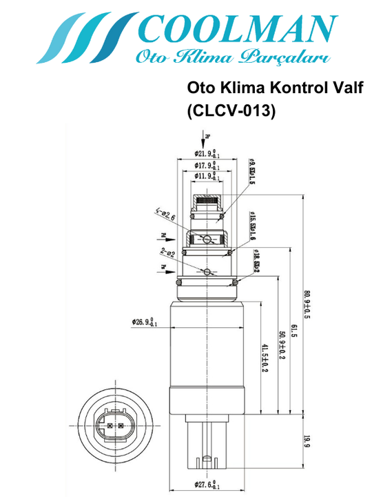 Kompresör Kontrol Valfi (CLCV-013)