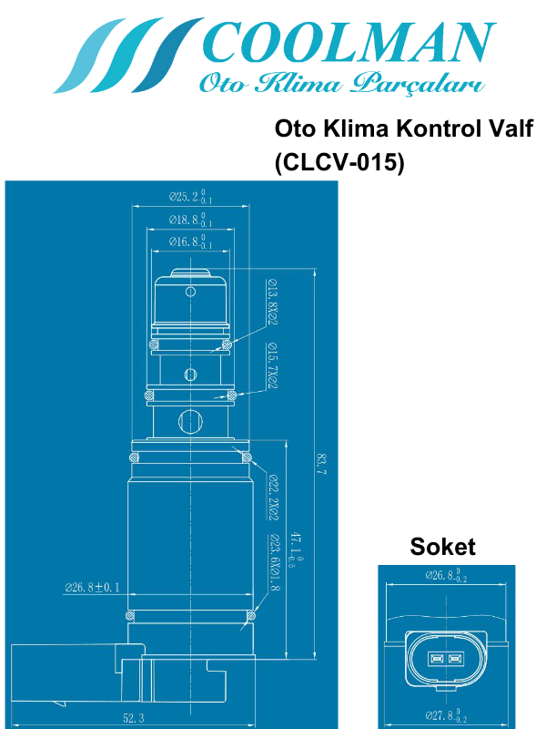 Kompresör Kontrol Valfi (CLCV-015)