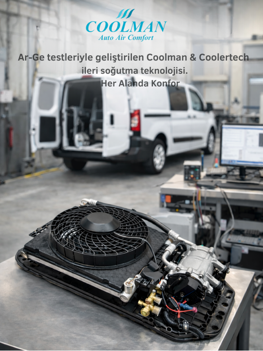 CT1500 Split Elektrikli Klima Seti (12V-24V)