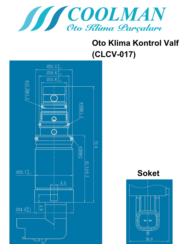 Kompresör Kontrol Valfi (CLCV-017)