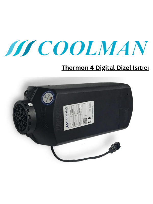 Thermon 4 Dijital Dizel Isıtıcı 5 kW (12-24V)