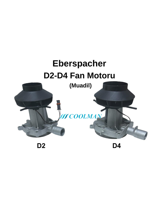 Eberspacher D2-D4 Fan Motoru (Muadil)