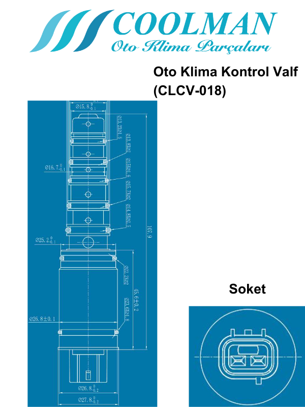 Kompresör Kontrol Valfi (CLCV-018)