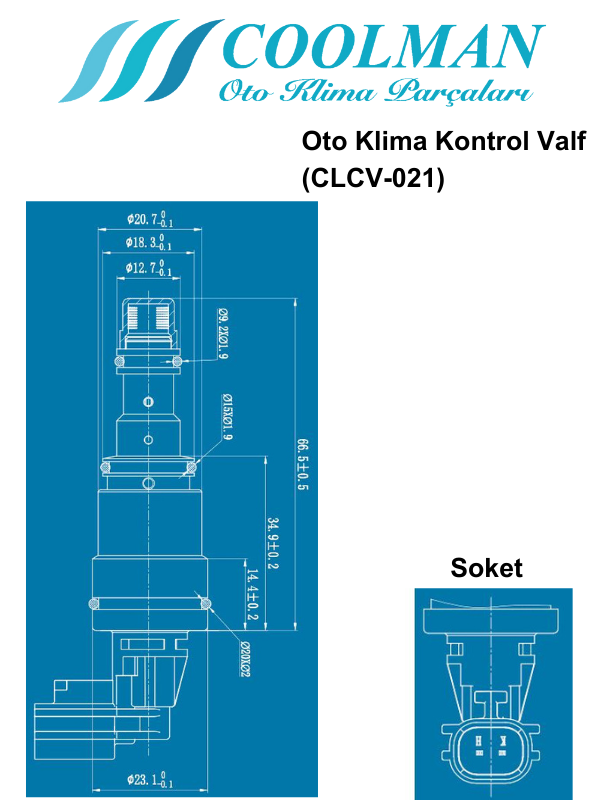 Kompresör Kontrol Valfi (CLCV-021)