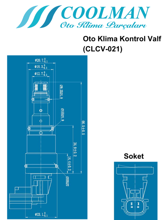 Kompresör Kontrol Valfi (CLCV-021)