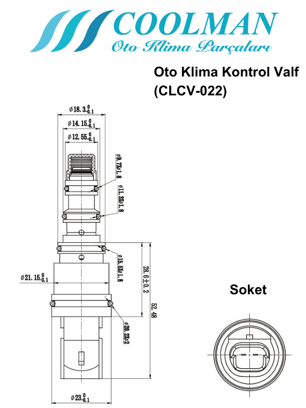 Kompresör Kontrol Valfi (CLCV-022)