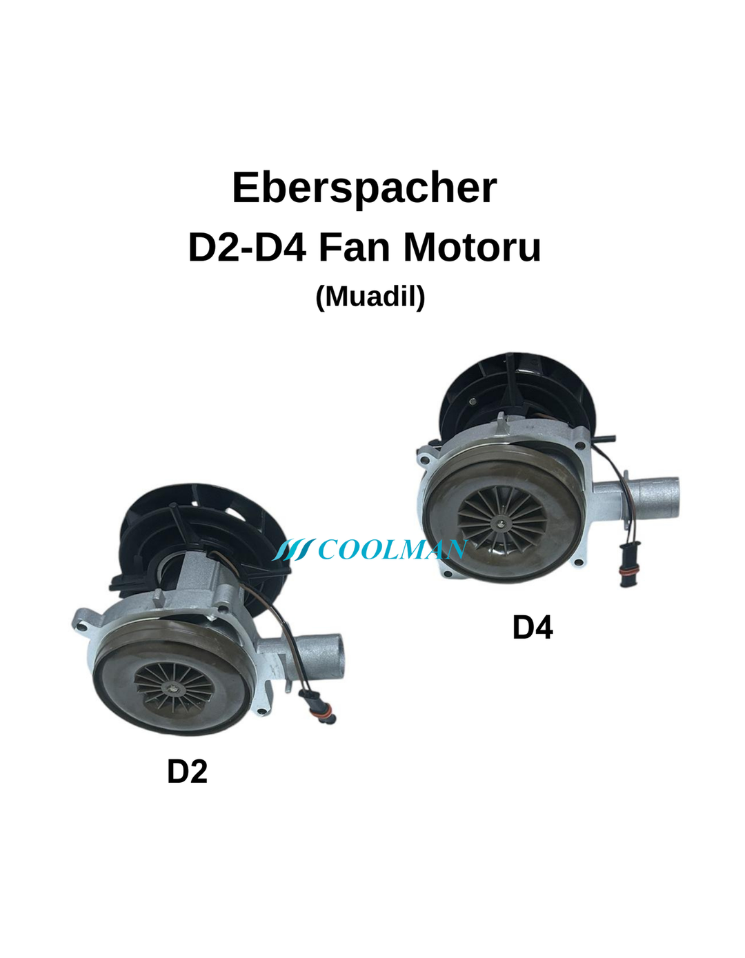 Eberspacher D2-D4 Fan Motoru (Muadil)