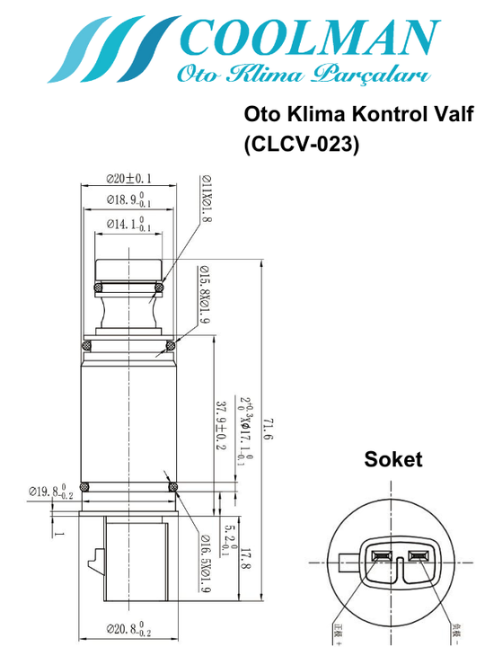 Kompresör Kontrol Valfi (CLCV-023)