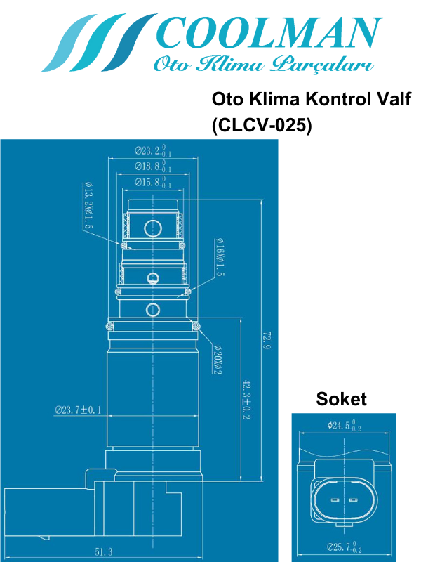 Kompresör Kontrol Valfi (CLCV-025)