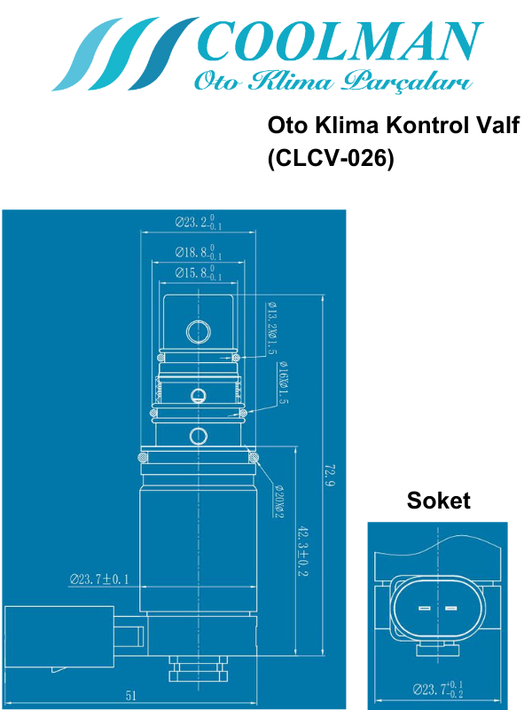 Kompresör Kontrol Valfi (CLCV-026)