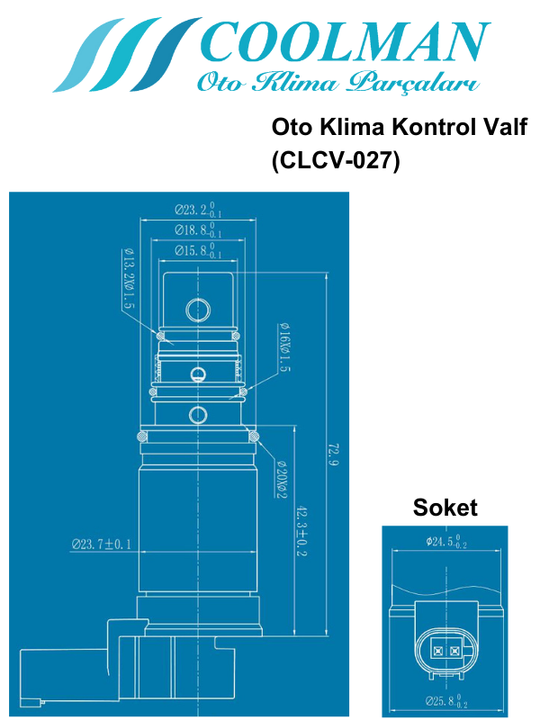 Kompresör Kontrol Valfi (CLCV-027)