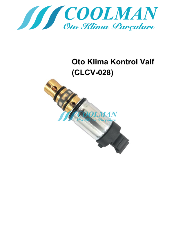 Kompresör Kontrol Valfi (CLCV-028)