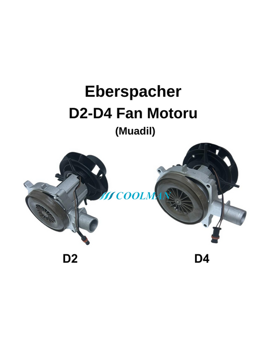 Eberspacher D2-D4 Fan Motoru (Muadil)