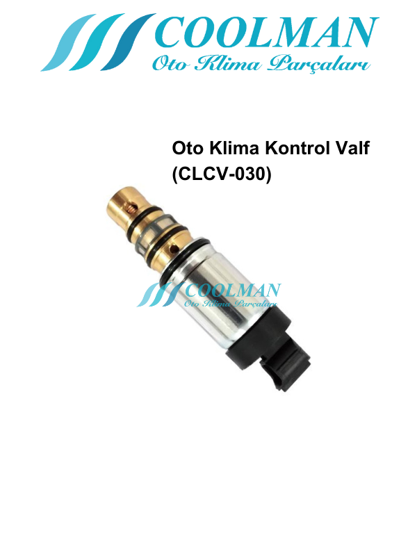 Kompresör Kontrol Valfi (CLCV-030)