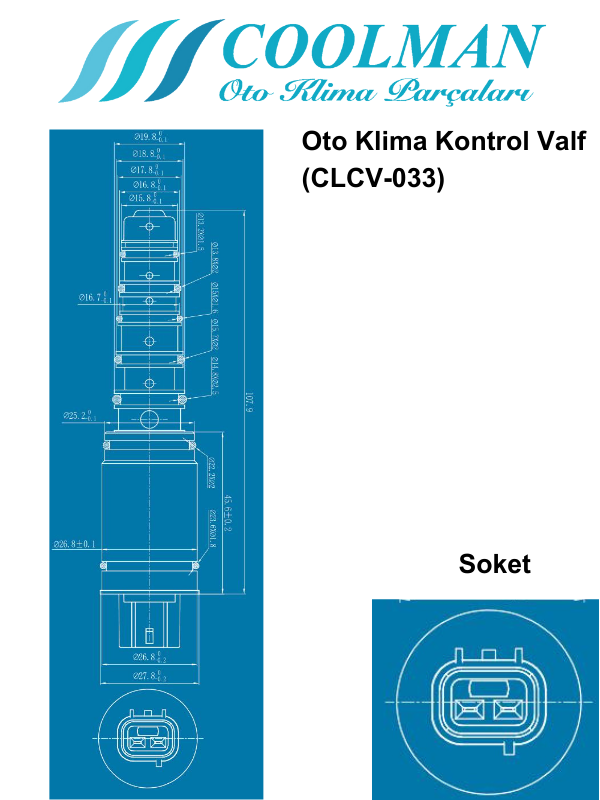 Kompresör Kontrol Valfi (CLCV-033)