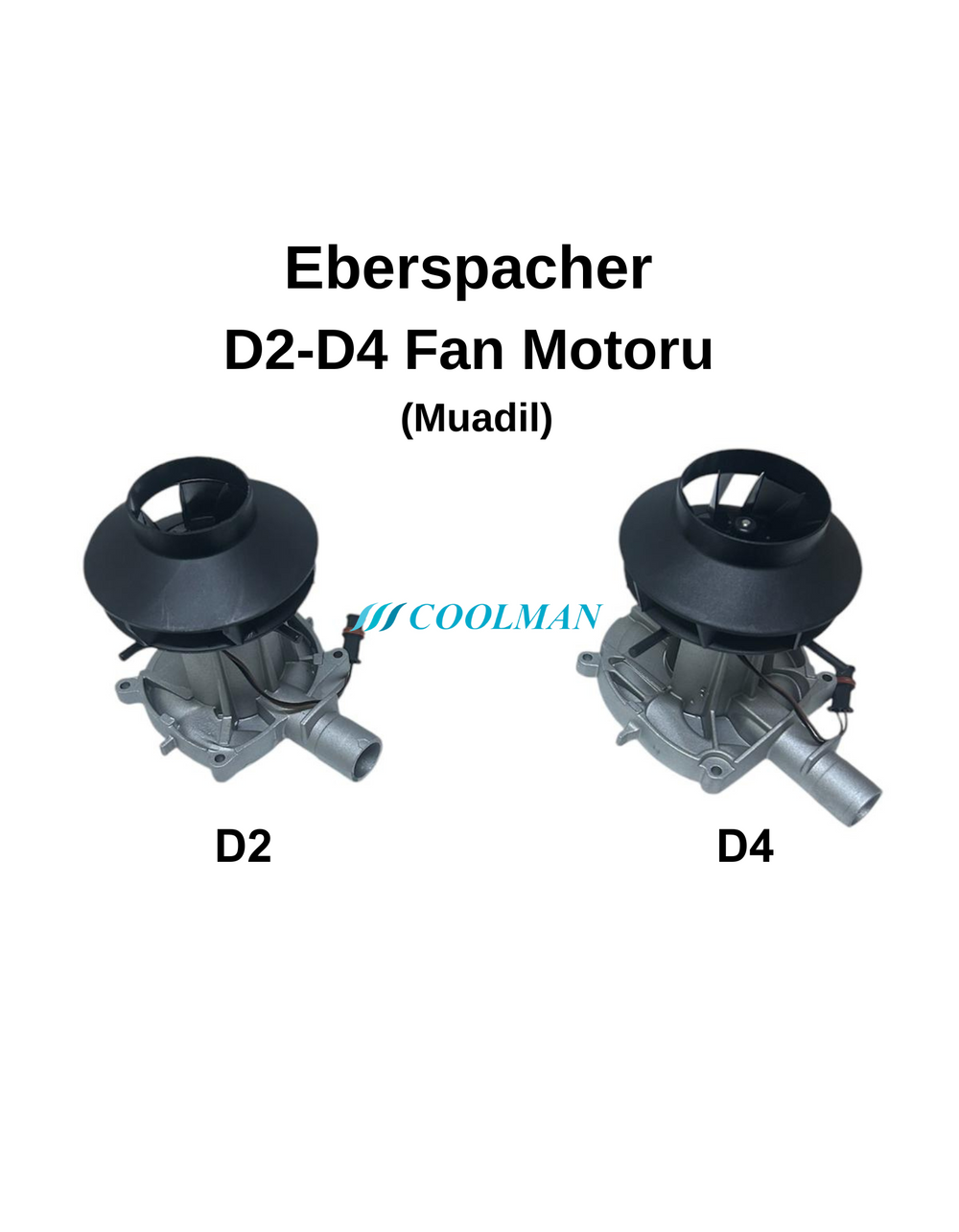 Eberspacher D2-D4 Fan Motoru (Muadil)