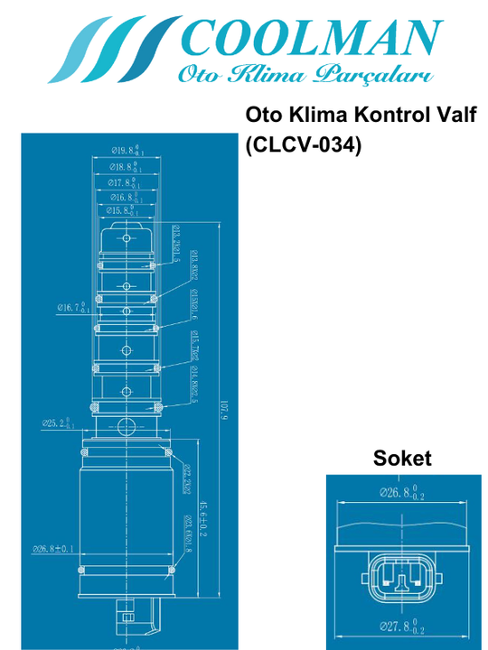 Kompresör Kontrol Valfi (CLCV-034)