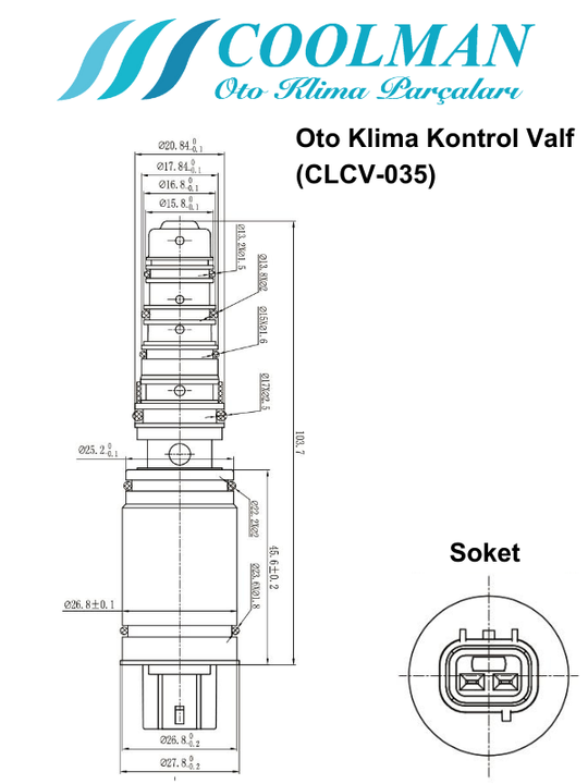 Kompresör Kontrol Valfi (CLCV-035)