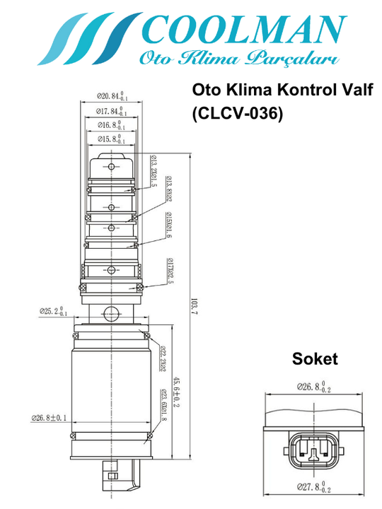Kompresör Kontrol Valfi (CLCV-036)