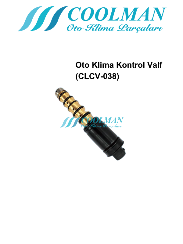 Kompresör Kontrol Valfi (CLCV-038)
