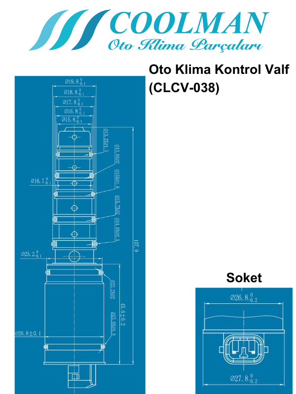 Kompresör Kontrol Valfi (CLCV-038)