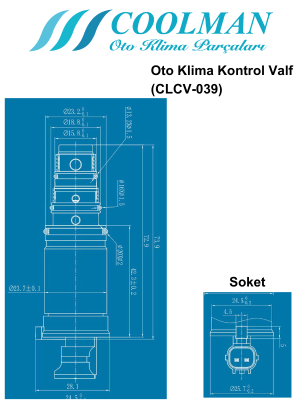Kompresör Kontrol Valfi (CLCV-039)