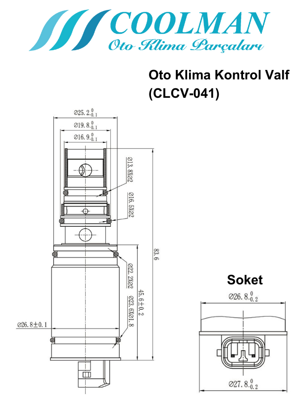 Kompresör Kontrol Valfi (CLCV-041)