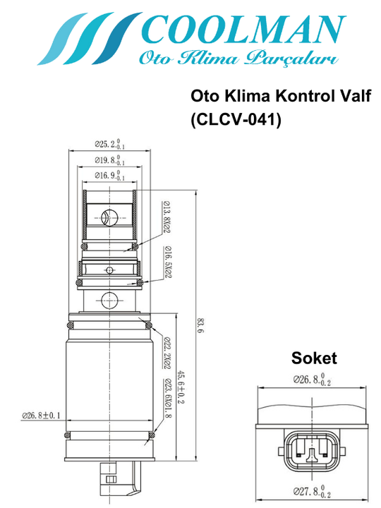 Kompresör Kontrol Valfi (CLCV-041)