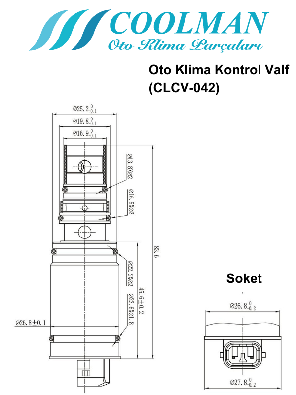 Kompresör Kontrol Valfi (CLCV-042)