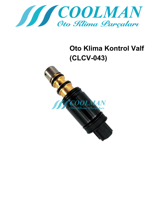 Kompresör Kontrol Valfi (CLCV-043)