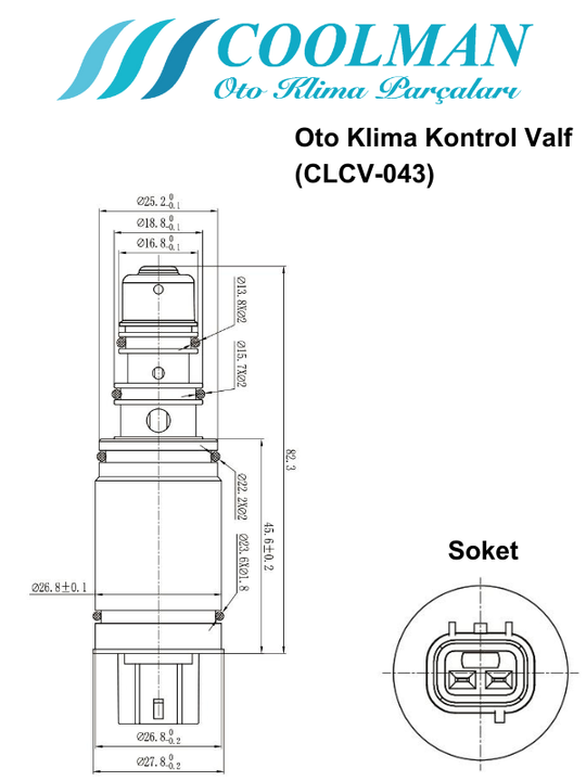 Kompresör Kontrol Valfi (CLCV-043)