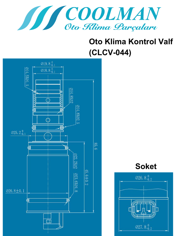 Kompresör Kontrol Valfi (CLCV-044)