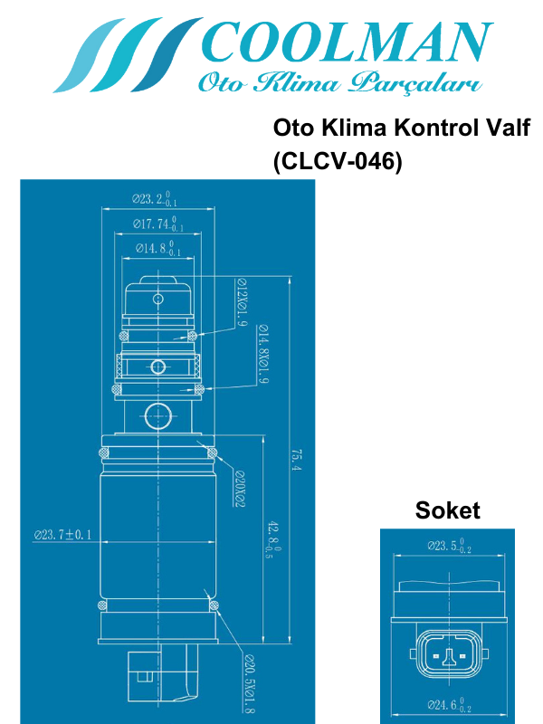 Kompresör Kontrol Valfi (CLCV-046)