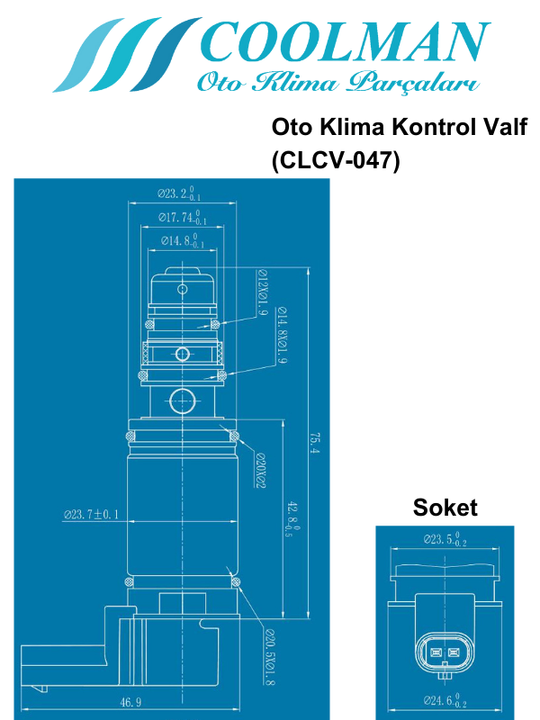 Kompresör Kontrol Valfi (CLCV-047)