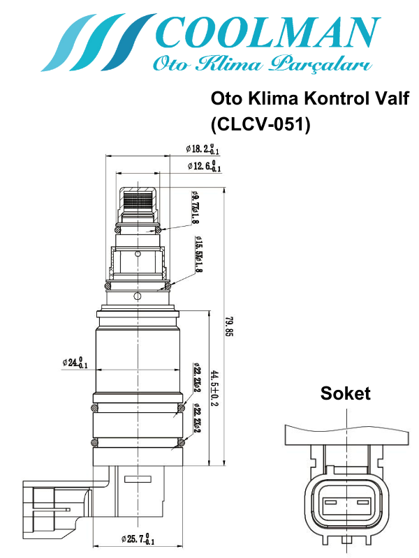 Kompresör Kontrol Valfi (CLCV-051)