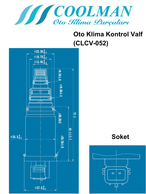 Kompresör Kontrol Valfi (CLCV-052)