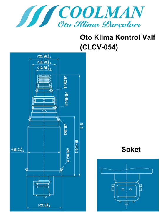 Kompresör Kontrol Valfi (CLCV-054)