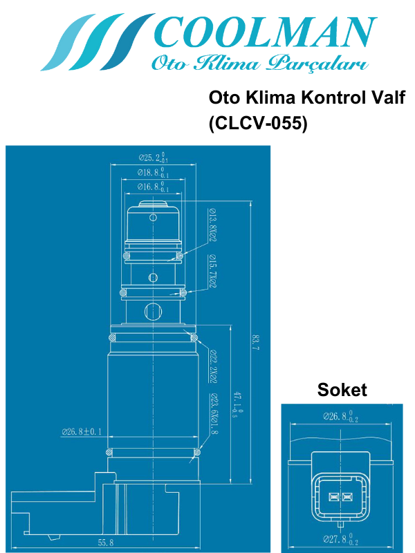 Kompresör Kontrol Valfi (CLCV-055)
