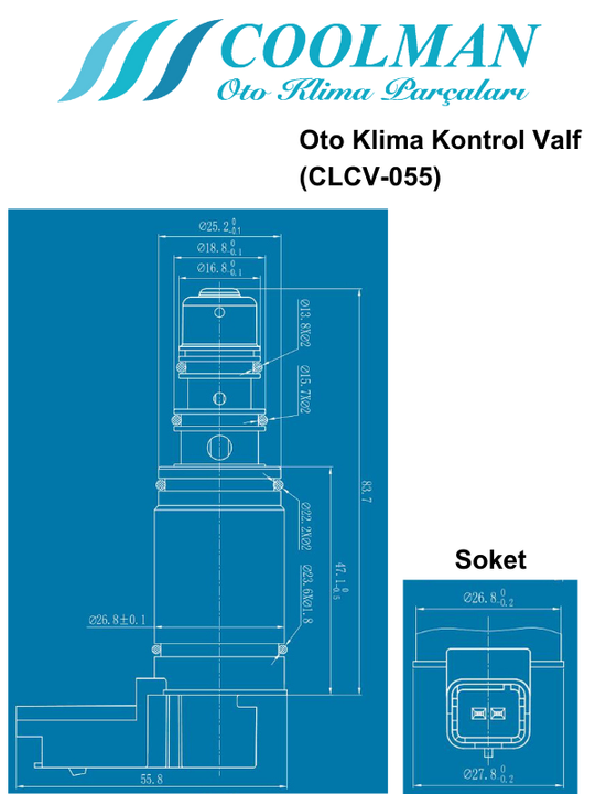 Kompresör Kontrol Valfi (CLCV-055)