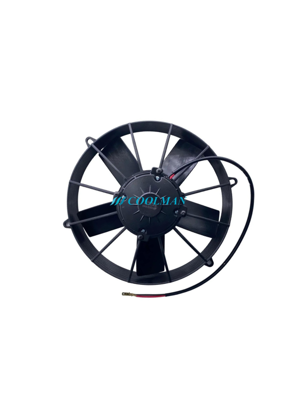 11" Inch Aksiyel Fan 24V Emici 5 Kanat Kalın Gövde (160W)