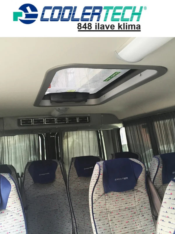 Çift Fanlı İlave Klima Set (848) (ABS Dış Kapaklı)