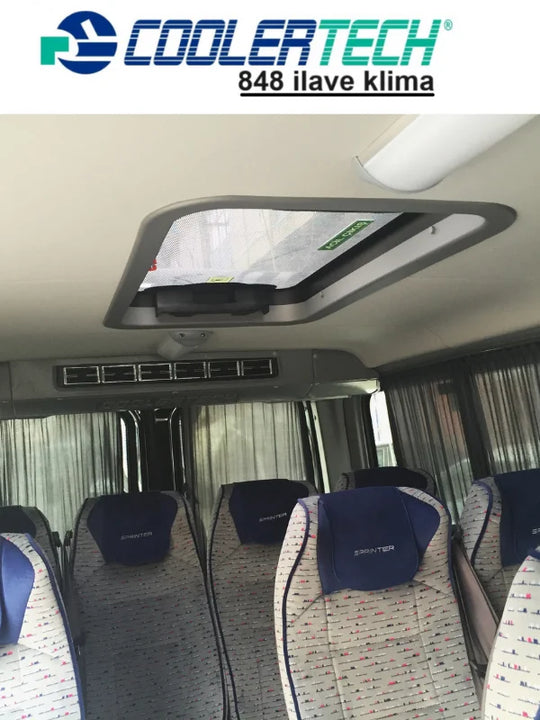 Çift Fanlı İlave Klima Set (848) (ABS Dış Kapaklı)